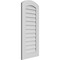 Ekena Millwork Arch Top Surface Mount PVC Gable Vent: Functional, w/ 3-1/2"W x 1"P Standard Frame, 18"W x 40"H GVPAR18X4001SF - alternate 5